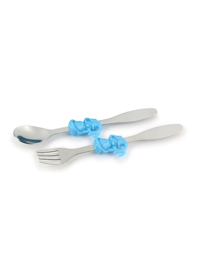 KidsFunwares - KidsFunwares Me Time PP Dinnerware Set (Mermaid) - 3-Piece Set for Kids and Toddlers - Plate, Fork and Spoon that Children Love - Sparks your Child's Imagination and Teaches Portion Control - Image 1
