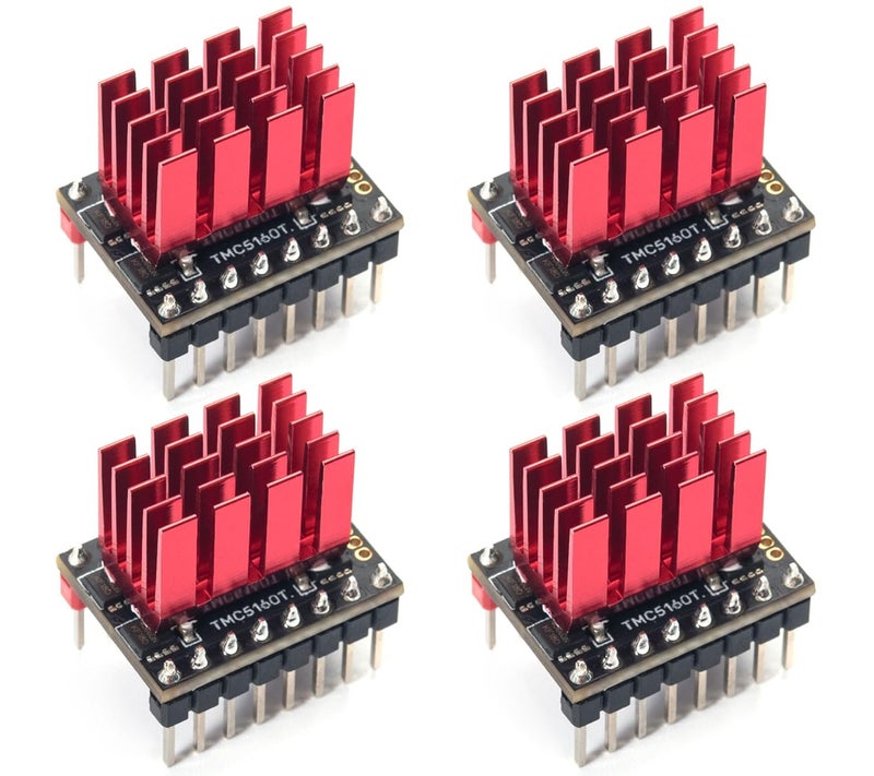 BigTreeTech TMC5160T V1.0 SPI Stepper Motor Driver Ultra-Silent Drivers Support SPI with Heatsink for Manta M8P/Octopus/Octopus Pro/SKR 3/SKR 3 EZ/SKR Pro 3D Printer Control Board (4 PCS) - Image 1