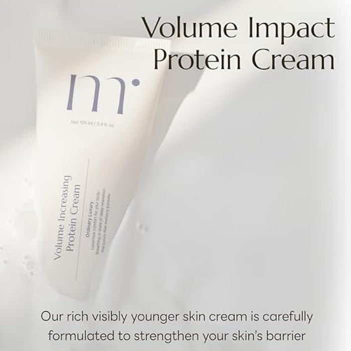 molvany Face Moisturizing Volume Impact Protein Cream - Korean Skincare Wrinkle Care Cream for Hydration, Elasticity & Volume Impact, 100 ml/3.38 fl. oz. - Image 2