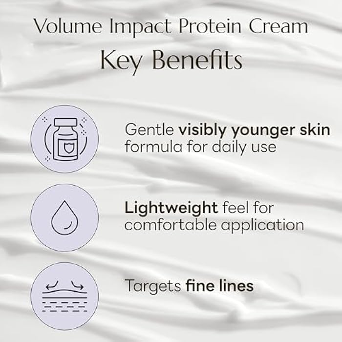 molvany Face Moisturizing Volume Impact Protein Cream - Korean Skincare Wrinkle Care Cream for Hydration, Elasticity & Volume Impact, 100 ml/3.38 fl. oz. - Image 3