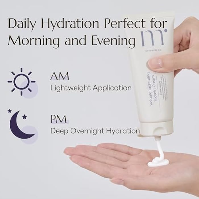 molvany Face Moisturizing Volume Impact Protein Cream - Korean Skincare Wrinkle Care Cream for Hydration, Elasticity & Volume Impact, 100 ml/3.38 fl. oz. - Image 5