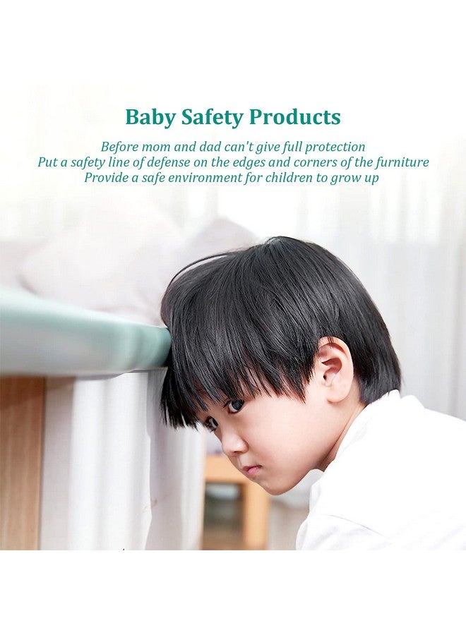 Fozobaiy Corner Guards, Milky White(4 Corner&6.5ft Safety Bumpers), FURNITURE_EDGE_BUMPER, Protects Babies from Sharp Furniture Corners - Image 2