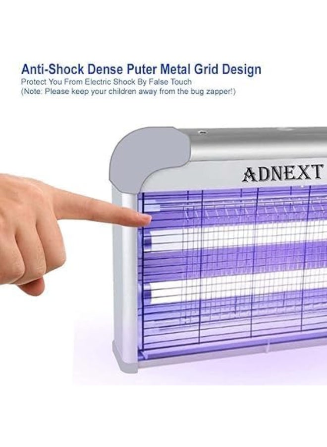 Adnext Electric Fly Zapper Indoor Outdoor, Powerful UV Mosquito & Fly Trap Lamp, Quiet Insect Killer with Strong Attraction Light for Kitchen, Patio, Living Room, Bedroom & Home Pest Control - Image 5