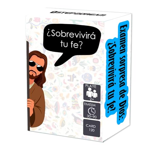 Magictodoor Spanish Bible Trivia Game Catholic Christian Religious Educational Family Game for Home Church Inspiring Gift for Believers - Image 1