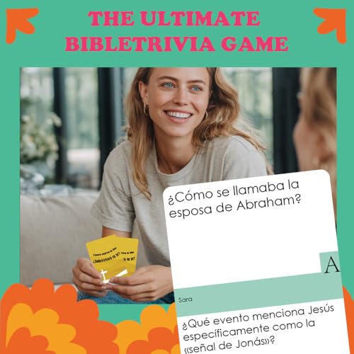 Magictodoor Spanish Bible Trivia Game Catholic Christian Religious Educational Family Game for Home Church Inspiring Gift for Believers - Image 5