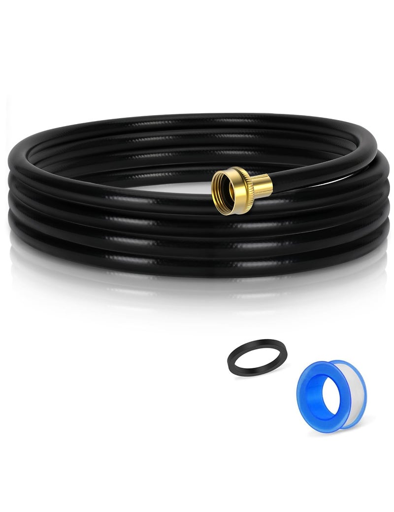 7 Length Options Dehumidifier Drain Hose with 34 Inch FHT Connector Featuring RustResistant Brass Fittings for LeakProof Connection Perfectly Compatible with Most Dehumidifier Brands