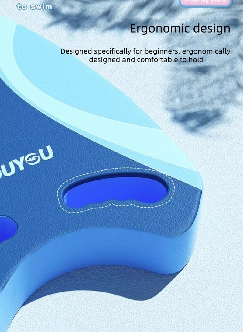 YouYou Sports swimming backboard. Training aid for children, adults and beginners. Floating board - blue - Image 3