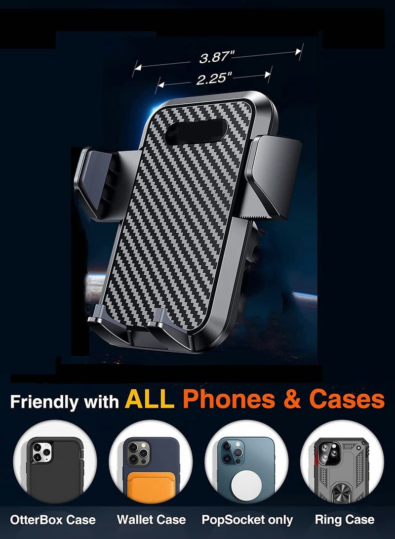 Universal Car Phone Holder - Upgraded Hands-Free Dashboard & Windshield Mount for iPhone SE, 12 Pro, Galaxy S21 & More - Image 2