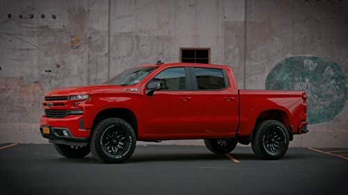 MotoFab Lifts CH-2.5F-2R-19 2.5 in Front and 2 in Rear Leveling lift kit that is compatible with 2019-2023 GMC Sierra Chevy Silverado - Image 4