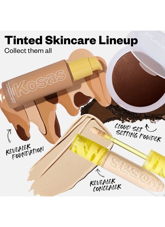 Kosas - Cloud Set Setting Powder | Smoothing Shine Control, (Sheer Golden Medium) - Image 1
