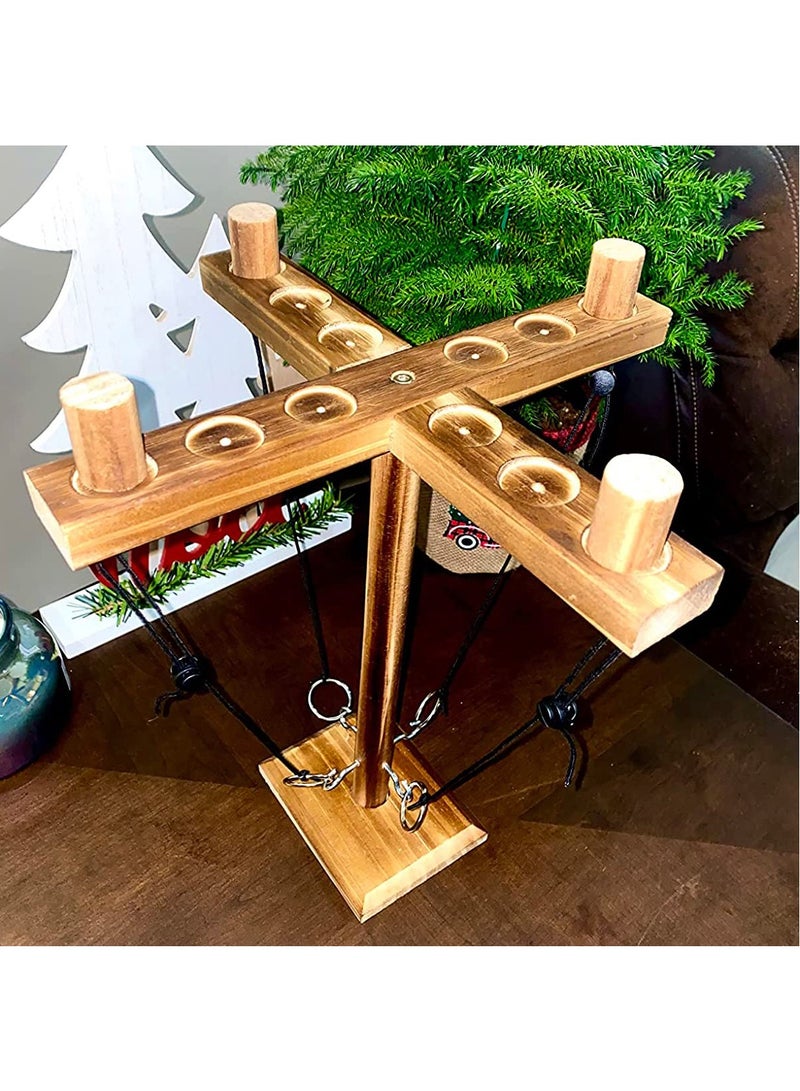 Arabest Ring Toss Game for Adults, Fun Hook and Ring Game with Carrying Bag, Outdoor Indoor Party Game, Board Games for Family, Bar, Party, Game Nights  - Image 1