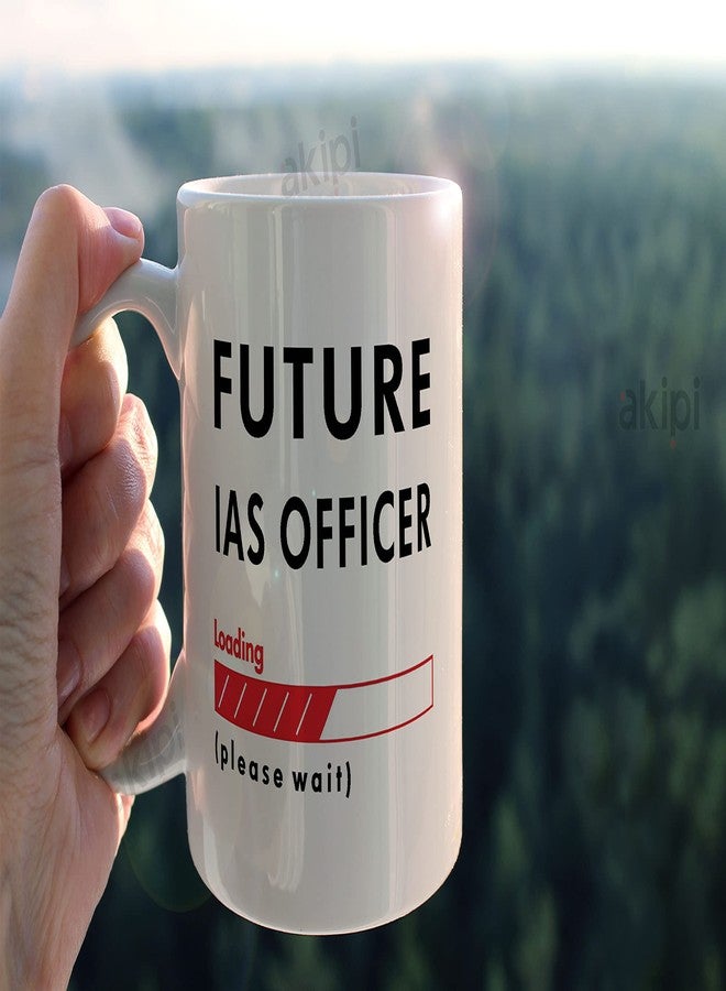 Akipi Future IAS Officer Loading Please Wait ARM021 Ceramic Coffee Mug 11oz - Image 3