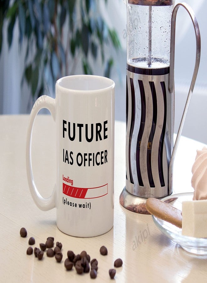 Akipi Future IAS Officer Loading Please Wait ARM021 Ceramic Coffee Mug 11oz - Image 4