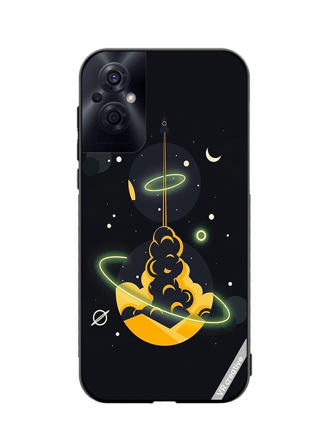 VR CREATIVE Protective Case Cover For Oppo Reno8 Z Galaxy Design Multicolour - Image 1