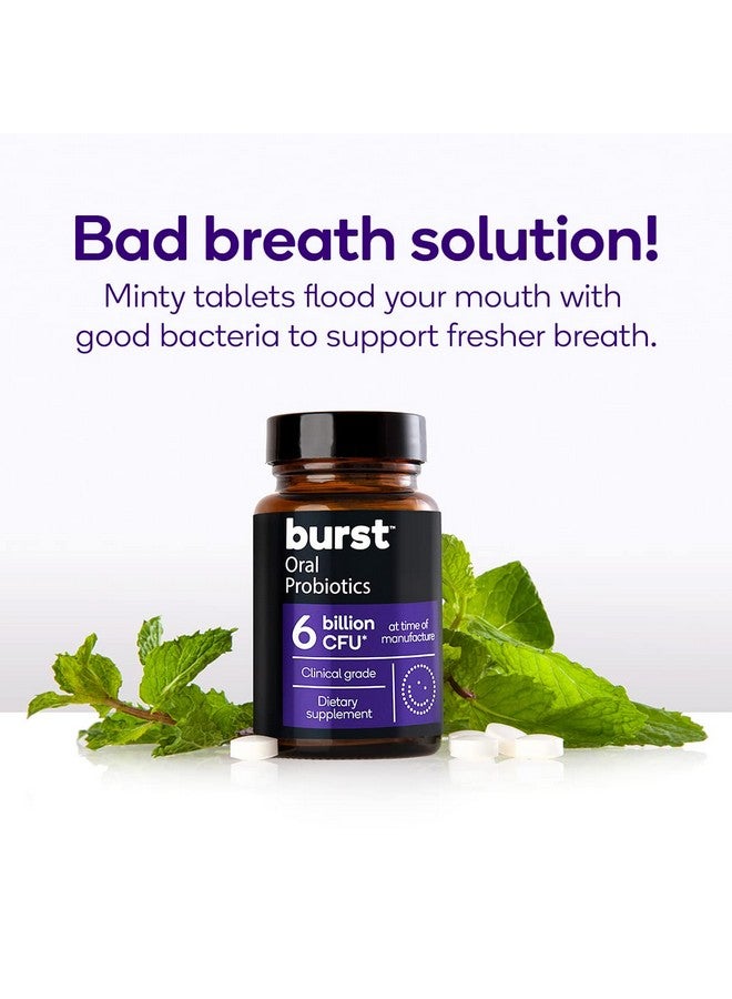 بيرست بروبيوتيك الأسنان لتجويف الفم الصحي، ورائحة الفم الكريهة، ودعم الجهاز المناعي والجيوب الأنفية، وتعزيز صحة الجهاز التنفسي العلوي والبكتيريا المفيدة، Blis K12 & M18-45 Count [قد تختلف العبوة] - Image 2