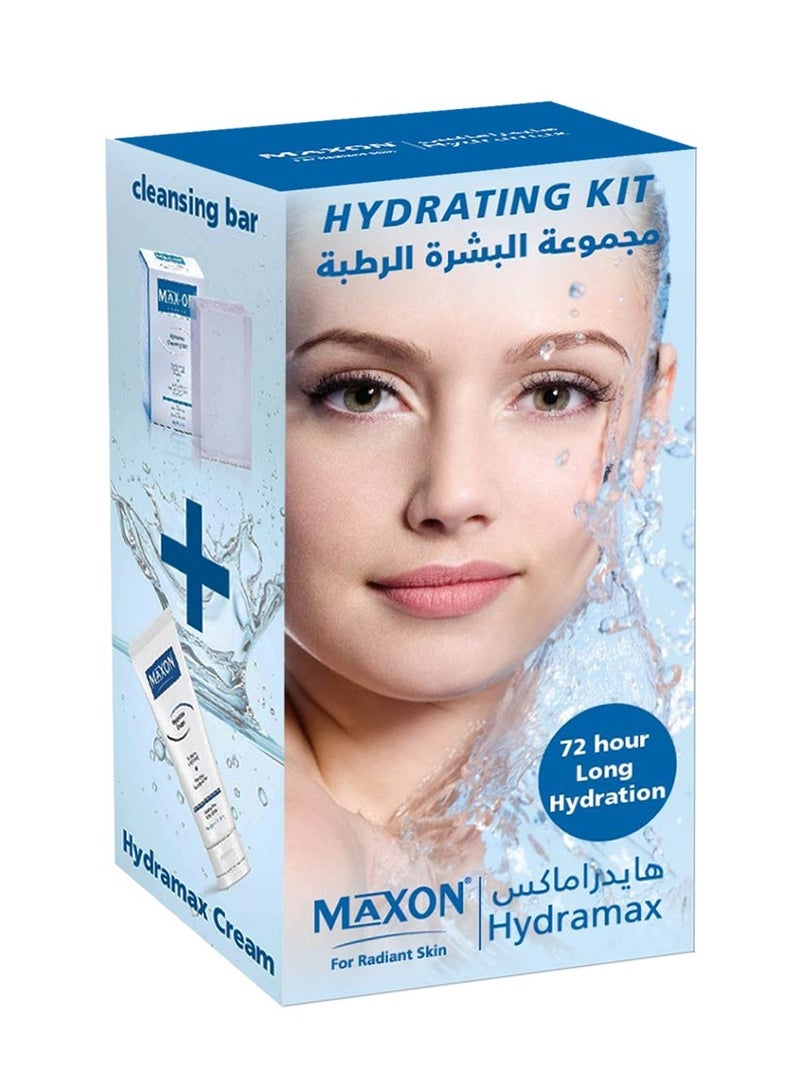 maxon Max On Hydramax Cream + Hydramax Cleansing Bar Packs 