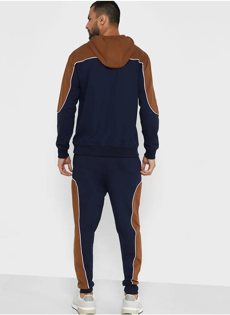 Seventy Five Colourblock Co-Ord Set