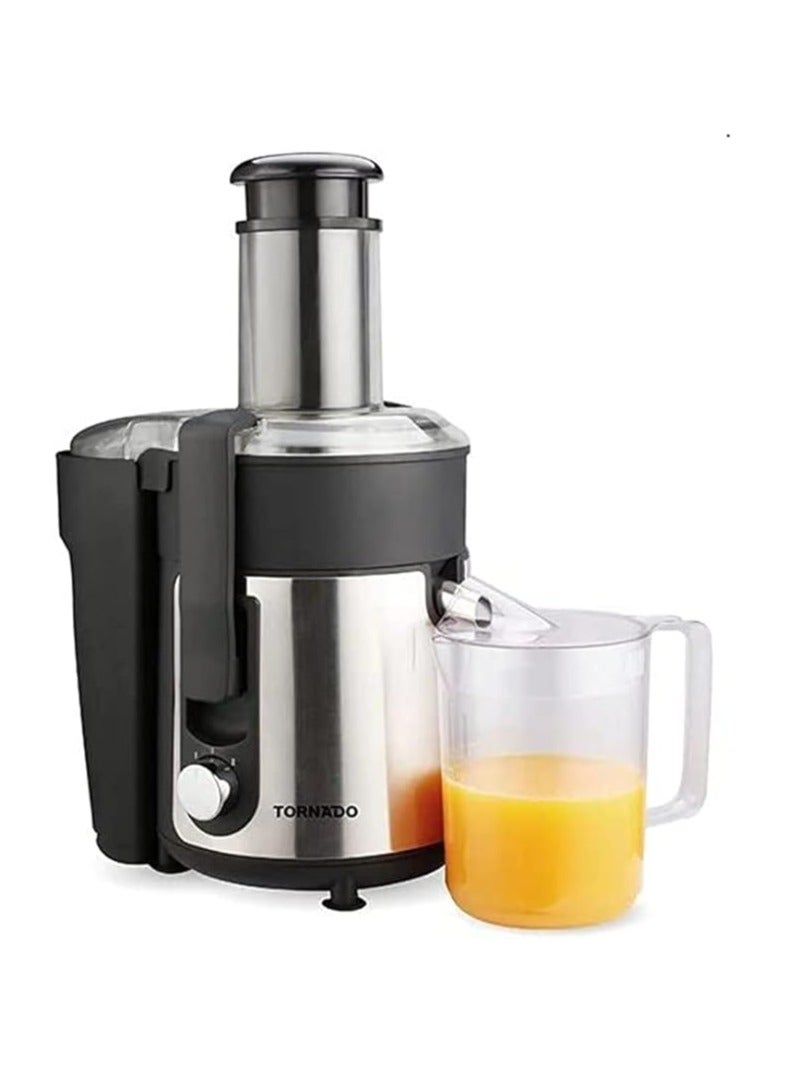 تورنيدو عصارة فواكه تورنيدو 800 وات ، استانلس ستيل ، أسود × سيلفر CJ-800T  - Image 1