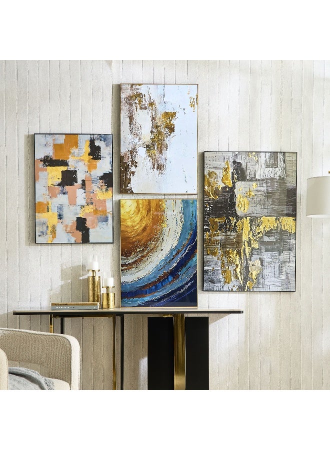 Home Box صورة تجريدية من الرمل مؤطرة - 50x70 سم - Image 4