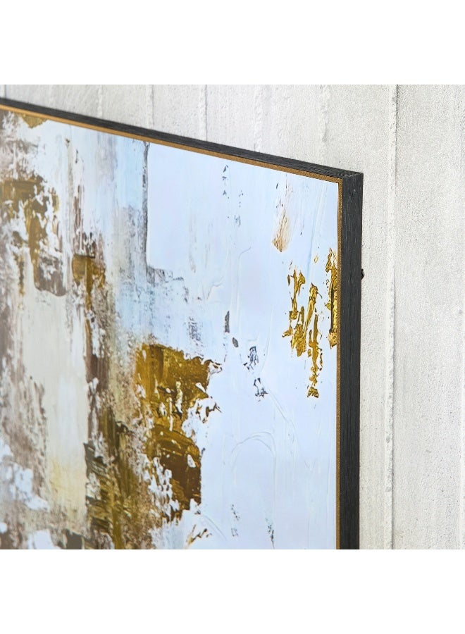 Home Box صورة تجريدية من الرمل مؤطرة - 50x70 سم - Image 3