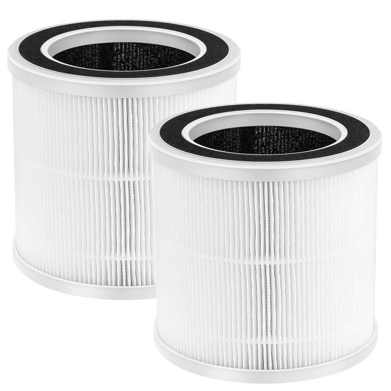 2 Pack HEPA Replacement Filters ONLY Compatible with Proton Pure Air Purifier 3Step Filtration System Efficient Air Filter NOT for Any Other Models