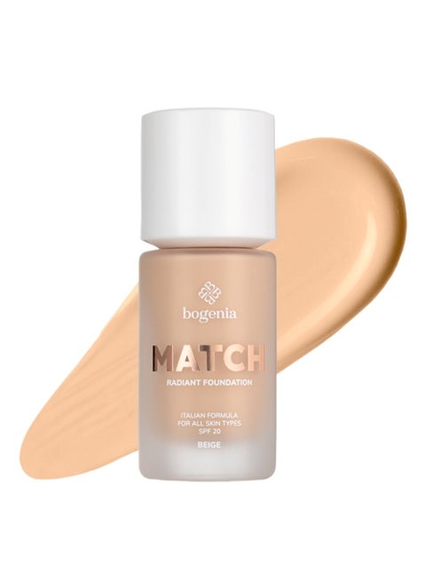 Bogenia Match Radiant Foundation Beige BG609.003