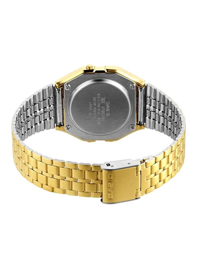 CASIO Men Water Resistant Digital Watch A159WG-1 - Image 2