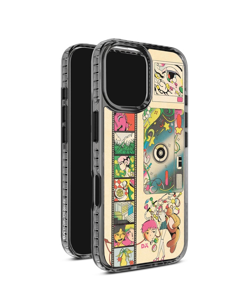 DailyObjects Technicolour Stride 2.0 Magnetic Case Cover Compatible with iPhone 16 | Wireless Charging Slim Back Cover | 2 Layer Edge Protection & Shockproof - Image 4