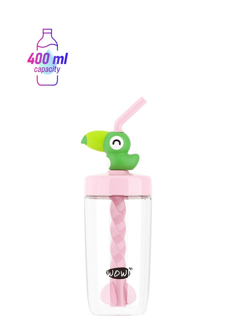 نيبمينينت زجاجة مياه من الإستانلس ستيل أخضر 400ملليلتر