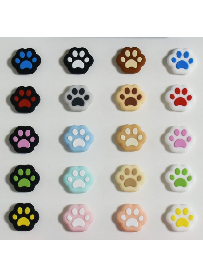 Switch Rocker Cap Nintendo NS/lite/oled Cat Claw Button Protection Cap Switch Silicone Rocker Sleeve-Product Color:Milk Tea Brown 2  - Image 5
