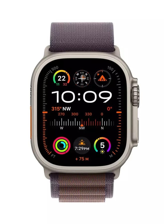 Apple Replacement Sport Band For Apple Watch 49mm Indigo Alpine - Image 3