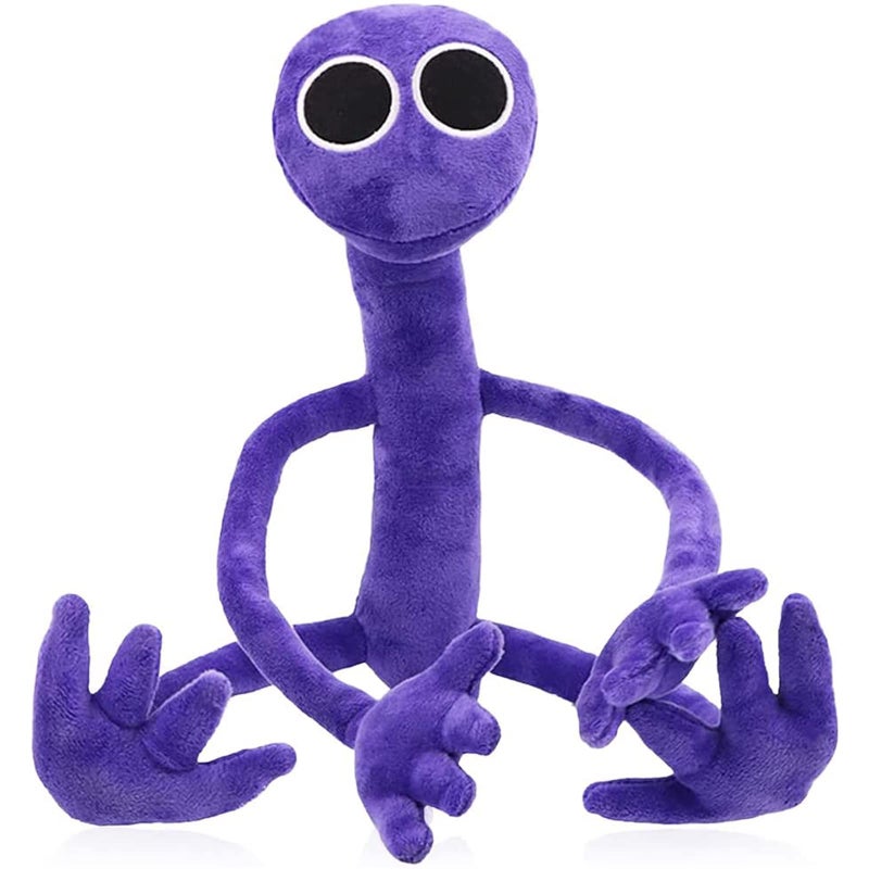 POBEC Rainbow Plush Toy, Purple Plush Doll, Plush Toy Halloween Christmas,Purple Friends Stuffed Animal For Fans and Friends,Girl Boy Birthday Gifts (Purple) - Image 1