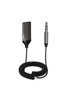 AUX U3 Bluetooth 5.0 AUX Receiver – Hands-Free Car Kit with Built-in Microphone, USB-Powered, 3.5mm Audio Adapter for Car & Home  - Image 3