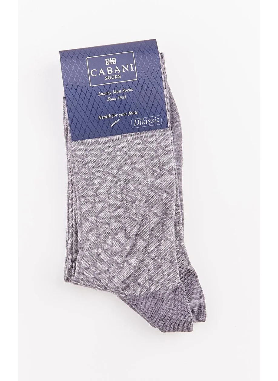 كاباني Long Gray Men's 2-Piece Socks