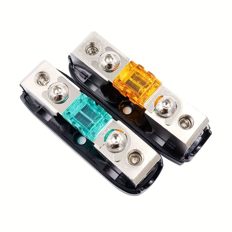 60A AGU Car Audio Fuse Holder Single Way Power Distribution Block - Image 3