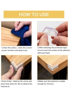 Generic Clear Corner Guards for Furniture, Baby Safety Edge Protectors, Transparent (4)  - Image 5