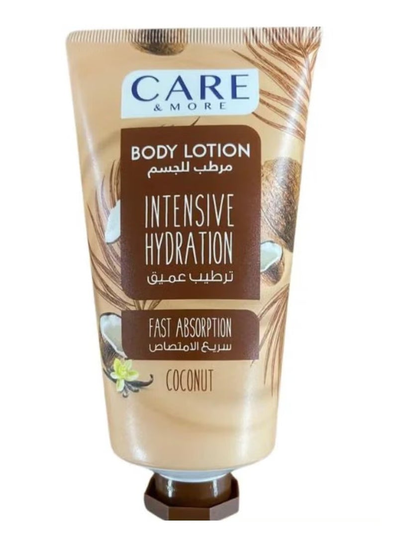 كير & مور Body Lotion With Coconut Scent Intensive Hydration & Fast Absorption 150ml 