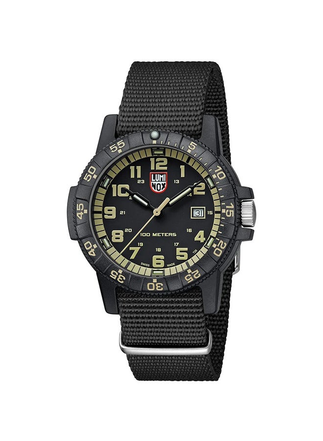 Luminox Men's Analog Round Shape Nylon Wrist Watch XS.0333 - 44 Mm - Image 4
