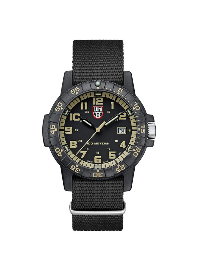 Luminox Men's Analog Round Shape Nylon Wrist Watch XS.0333 - 44 Mm - Image 1