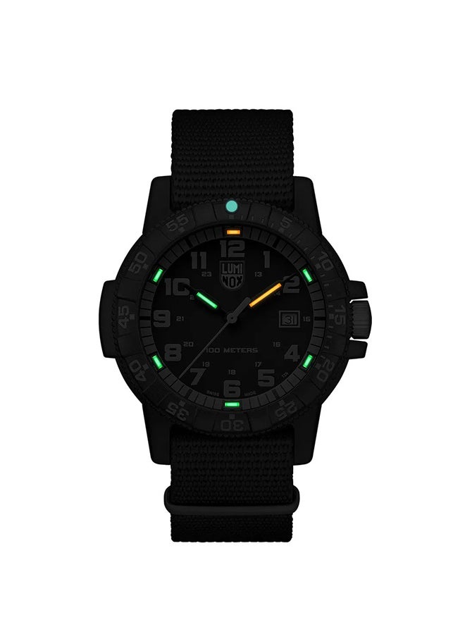 Luminox Men's Analog Round Shape Nylon Wrist Watch XS.0333 - 44 Mm - Image 2