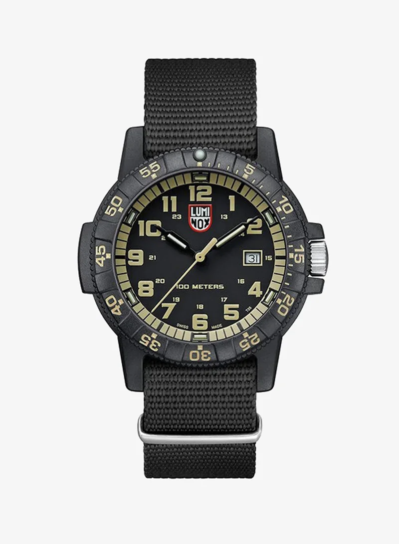 Luminox Men's Analog Round Shape Nylon Wrist Watch XS.0333 - 44 Mm