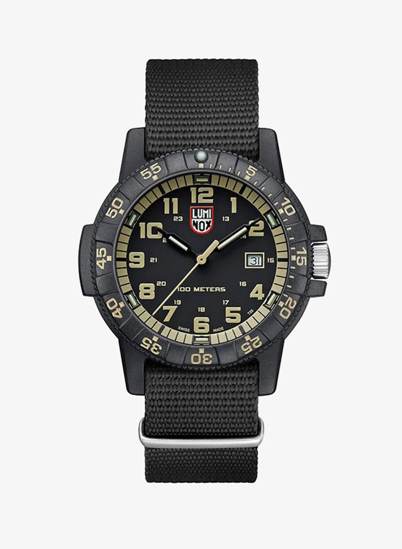 Luminox Men's Analog Round Shape Nylon Wrist Watch XS.0333 - 44 Mm - Image 1