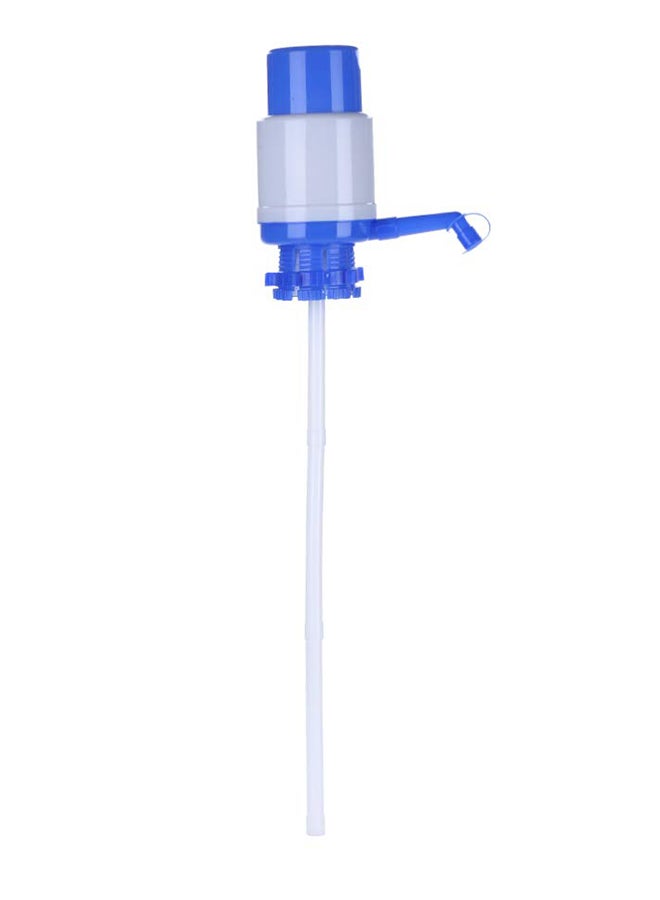 Hand Press Water Pump Dispenser White/Blue - Image 1