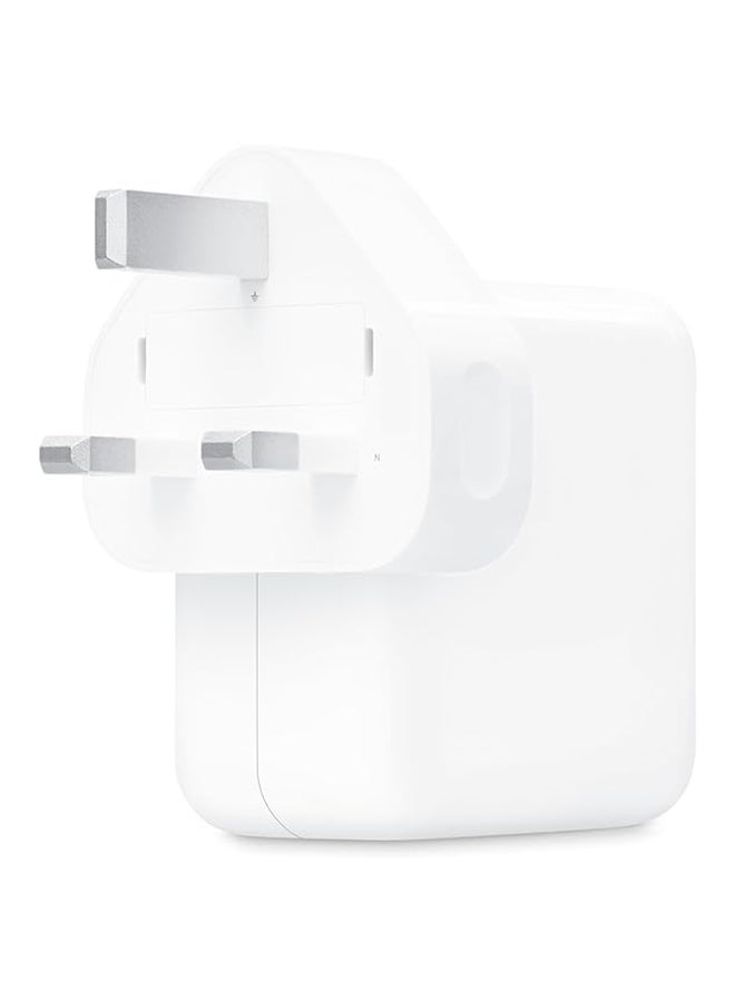Apple 35W Dual USB-C Port Power Adapter White - Image 3