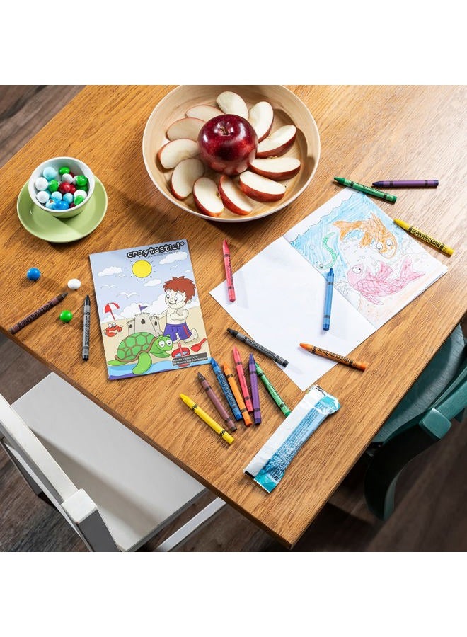 Craytastic 408-Count Crayon Premium Class Pack, Best-Buy Assortment (8 colors, FULL SIZE 3.5 Inch) SAFETY TESTED COMPLIANT WITH ASTM D-4236 - Image 3