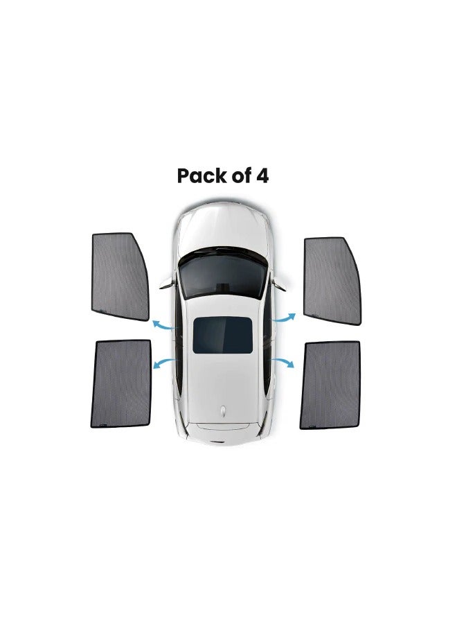 PREMIUMEXO Sunshades for Toyota Camry 2018–2025 (Pack of 4) - Image 2