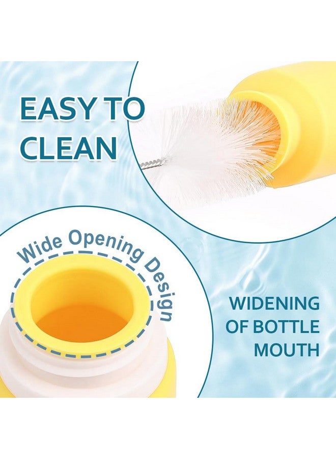 MAYCREATE® Silicone Travel Bottles Set of 16pcs, Travel Bottle Kit for Toiletries, Leak Proof Soft Squeeze Toiletry Bottle, Refiil Travel Kit Bottles Travel Containers for Shampoo, Lotion & Body Wash - Image 5