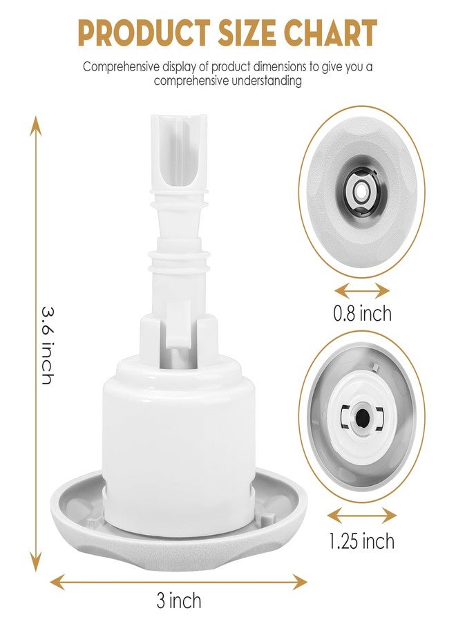 SuperDi Spa Hot Tub Jets Replacements 3" Cluster Storm Jet Directional 212-7929 Diffuser 218-6930 5-Pack - Image 2