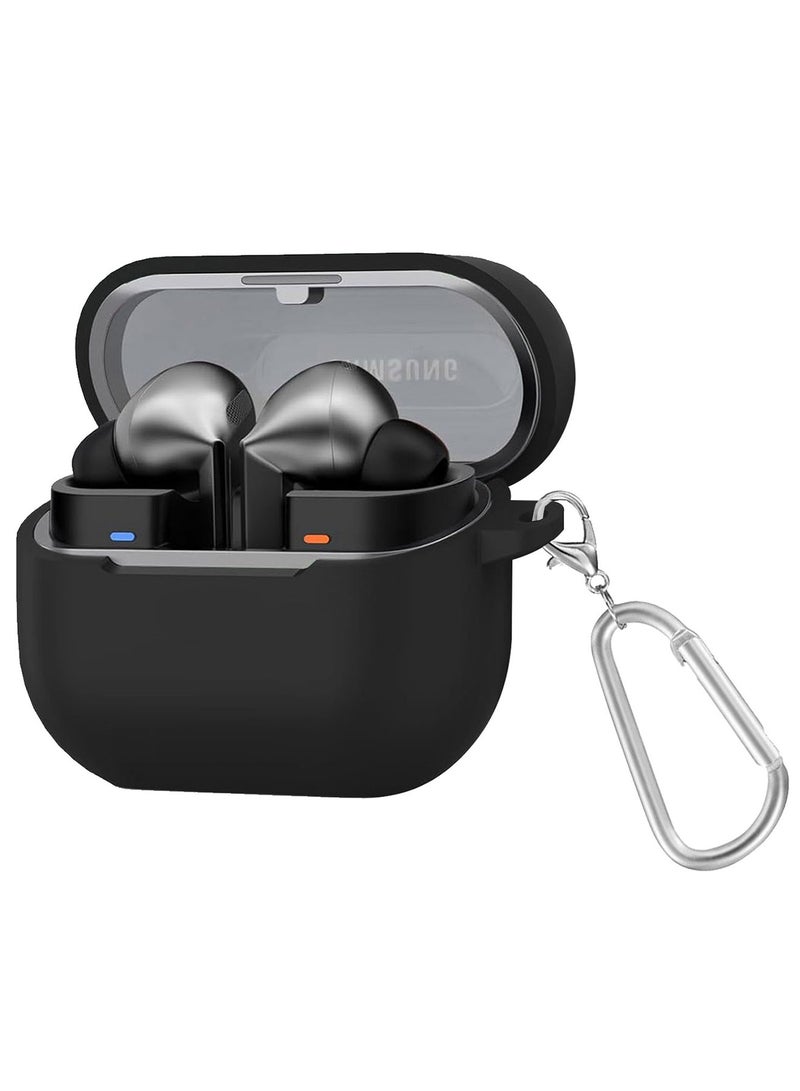 CATANES ( for Galaxy Buds 3 Pro / Buds 3 ) Case, Premium Silicone Case with Carabiner Shockproof Soft Silicone Protective Case for Men,Women - Image 1