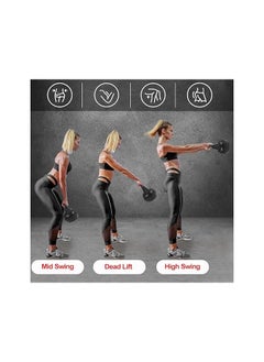 SportQ Solid Kettlebell, Home Gym Strength Training Equipment with Non-Slip Handle, Multi-Functional Fitness Kettlebell for Powerlifting, Bodybuilding, Core Training and Push-ups  - Image 2